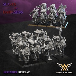SILENT RIDER x 10 - Bigusson - Druk 3D - White Angels