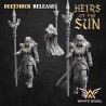 SISTER GUARD OF THE HIGH KINGDOM x 5 - Bigusson - Druk 3D - White Angels