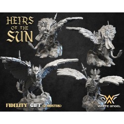 GRIFFIN HERO - Bigusson - Druk 3D - White Angels