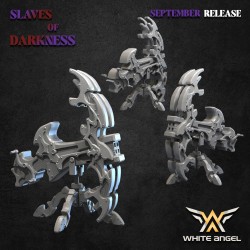 Dark Crossbow with 4x crew - Bigusson - Druk 3D - White Angels