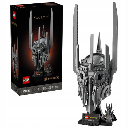LEGO Icons 11373 Władca pierścieni: Hełm Saurona