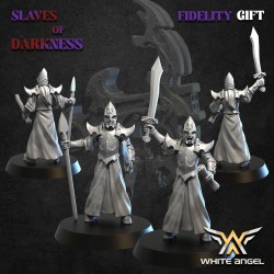 Dark Crossbow with 4x crew - Bigusson - Druk 3D - White Angels