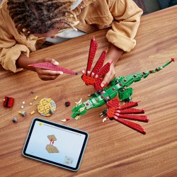 Klocki LEGO CREATOR 31161 Średniowieczny smok 3w1 Feniks Wąż morski