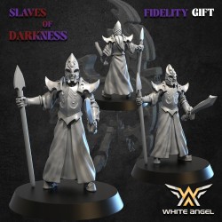 Dark Crossbow with 4x crew - Bigusson - Druk 3D - White Angels