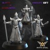 Dark Crossbow with 4x crew - Bigusson - Druk 3D - White Angels