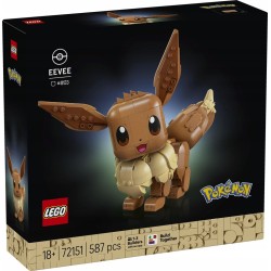 Zestaw klocków LEGO Pokemon Eevee 587 elementów 72151
