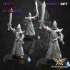 Dark Crossbow with 4x crew - Bigusson - Druk 3D - White Angels