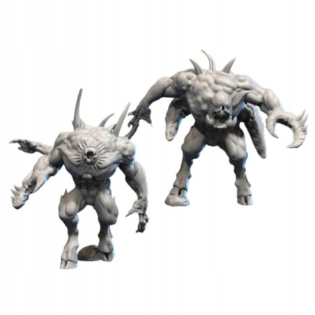 INFERNAL THING Druk 3D White Angels