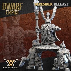 GREAT DWARF CHIEF - Bigusson - Druk 3D - White Angels