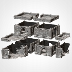 MODULAR HIVE CITY 2 Teren do gier bitewnych Txarli Factory