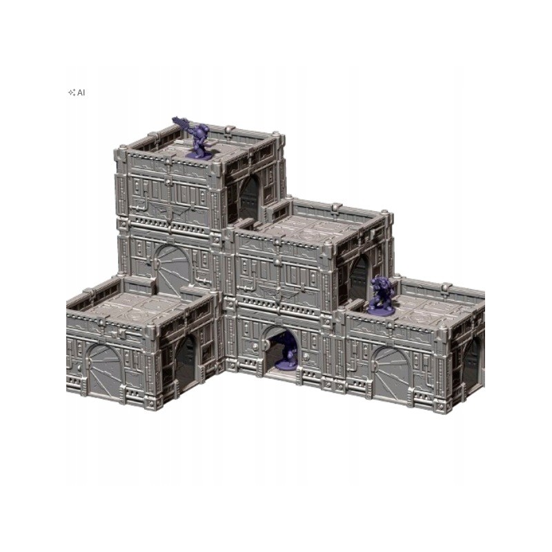 MODULAR HIVE CITY 1 Teren do gier bitewnych Txarli Factory