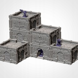 MODULAR HIVE CITY 1 Teren do gier bitewnych Txarli Factory