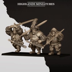 Sunland Ogres with Zweihander x3
