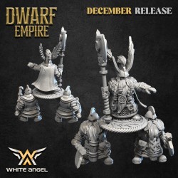 GREAT DWARF CHIEF - Bigusson - Druk 3D - White Angels