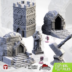 DWARF CONSTRUCTIONS 1 Teren do gier bitewnych Txarli Factory