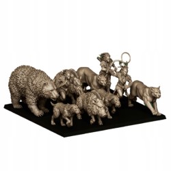 Feral Animals and Beastmasters Highlands Miniatures
