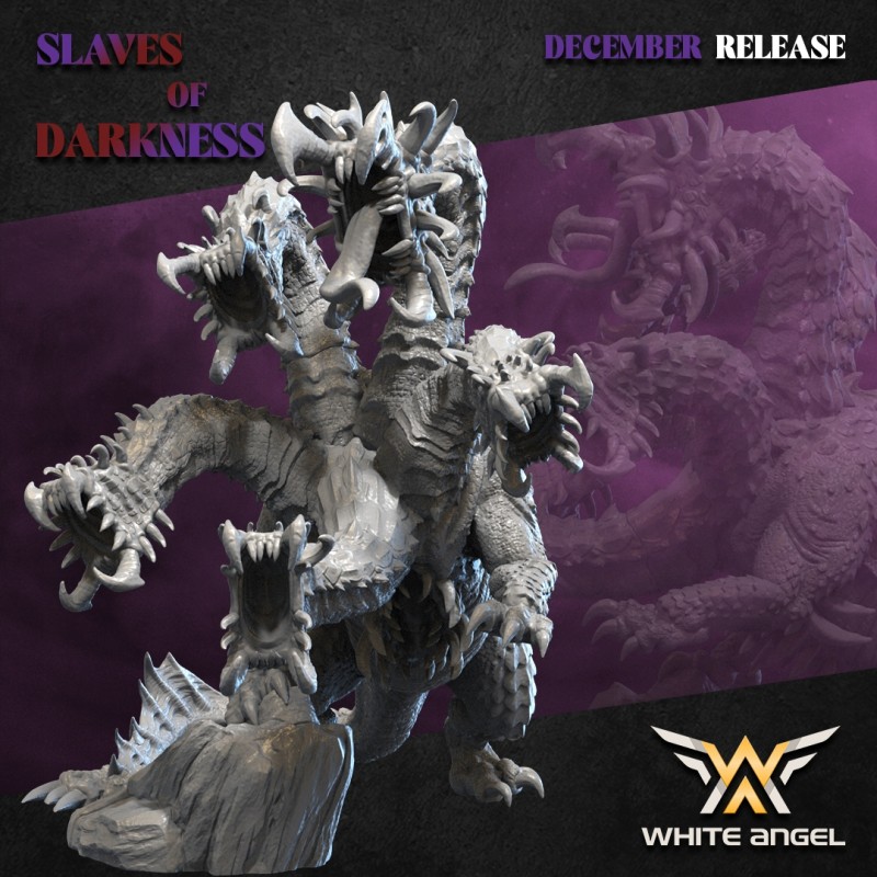 DARK SEA MONSTER - Bigusson - Druk 3D - White Angels DARK SEA MONSTER - Bigusson - Druk 3D - White Angels