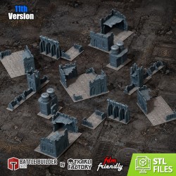 Classic Ruins GW 11 Teren do gier bitewnych Txarli Factory