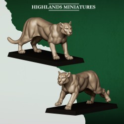 Feral Animals and Beastmasters Highlands Miniatures