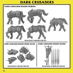 Dark Knights - Bigusson - Druk 3d - Monstrous Encounters