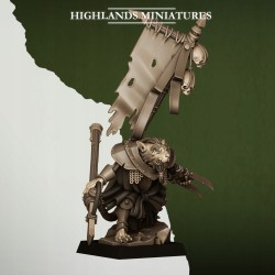 Sewer Vermin Warlord | Highlands Miniatures | Rats