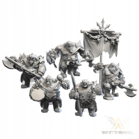 INFERNAL OGRE - Bigusson - Druk 3d - White Angels