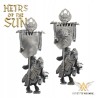 STANDARD BEARER OF THE SUN on Horse - White Angels