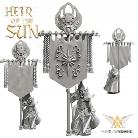 Standard Bearer of the Sun on foot - White Angels
