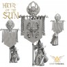 Standard Bearer of the Sun on foot - White Angels