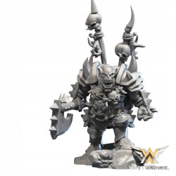 Infernal orc commander - Bigusson - Druk 3d - White Angels