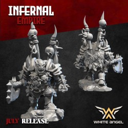 Infernal orc commander - Bigusson - Druk 3d - White Angels