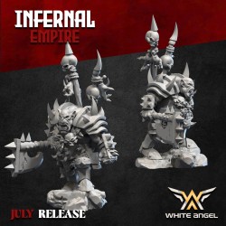Infernal orc commander - Bigusson - Druk 3d - White Angels