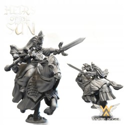 High Priestess on Horse - Bigusson - Druk 3d - White Angels