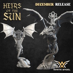 HIGH PRIESTESS DRAGON - Bigusson - Druk 3D - White Angels