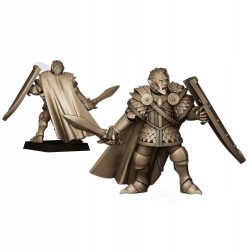 Aegean Elf Prince on foot - Bigusson - druk 3d - Highlands Miniatures