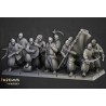 Harbor Cossacks x7 + cmd - Druk 3d - Highlands Miniatures