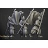 Harbor Cossacks x7 + cmd - Druk 3d - Highlands Miniatures