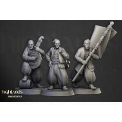 Harbor Cossacks x7 + cmd - Druk 3d - Highlands Miniatures