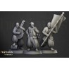 Harbor Cossacks x7 + cmd - Druk 3d - Highlands Miniatures