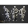 Harbor Cossacks x7 + cmd - Druk 3d - Highlands Miniatures