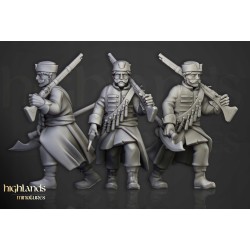 Harbor Streltsy x7 + cmd - Druk 3d - Highlands Miniatures