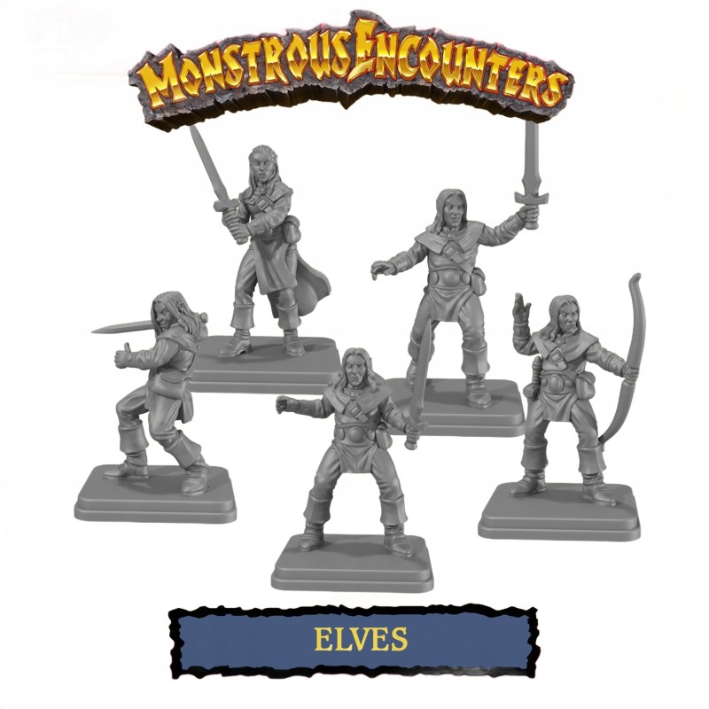 Classic Elves - Druk 3d - Highlands Miniatures