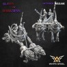 DARK STEEDS CHARIOT - Bigusson - Druk 3D - White Angels