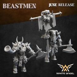 Heavy beast Warrior x 7 + cmd - Bigusson - Druk 3D - White Angels