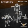 Heavy beast Warrior x 7 + cmd - Bigusson - Druk 3D - White Angels