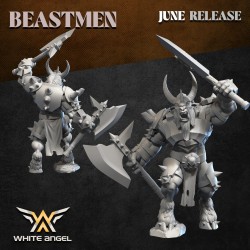 Heavy beast Warrior x 7 + cmd - Bigusson - Druk 3D - White Angels