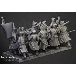 Harbor Streltsy x7 + cmd - Druk 3d - Highlands Miniatures