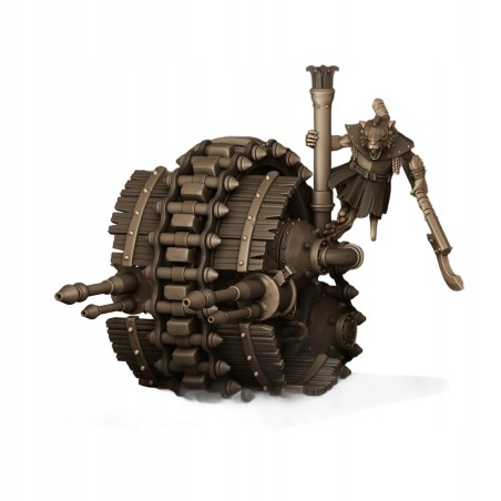 Sewer Vermin Wheeled Engine - Druk 3d - Highlands Miniatures