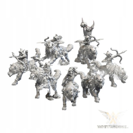 Infernal Goblin Arrow Wolf x 7 + cmd - Bigusson - Druk 3D - White Angels