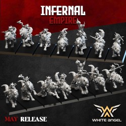 Infernal Goblin Arrow Wolf x 7 + cmd - Bigusson - Druk 3D - White Angels